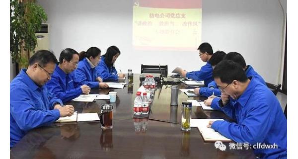 ▌長(zhǎng)嶺紡電新聞 ▌ 公司開(kāi)展“講政治、敢擔(dān)當(dāng)、改作風(fēng)”專題教育